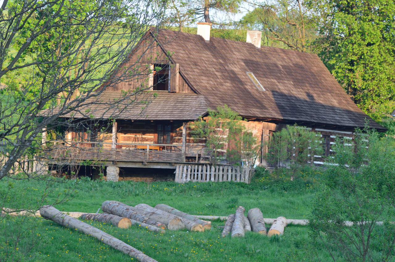 Łemkowskie chaty – chyża